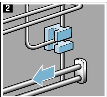 BOSCH CMG6764S1 - Attaching the rails - 3