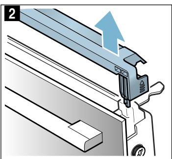 BOSCH CMG6764S1 - Removing the door cover - 2