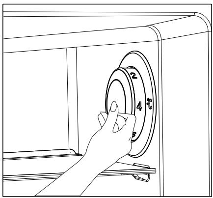 BEKO RCNE520E30JGB - 5.1.Sicaklik ayar duğmesi - 1