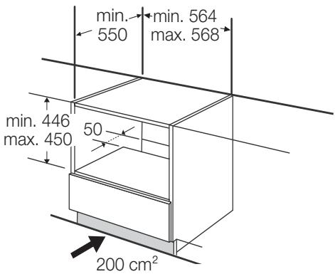 SAMSUNG NQ50C7935ES - NQ50C7935ES/EF - Installatie in een kast - 5