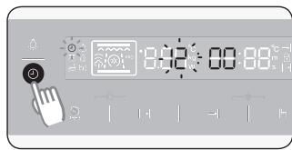SAMSUNG NQ50C7935ES  -  NQ50C7935ES/EF - RÉGLAGE DE L'HORLOGE - 2