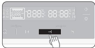 SAMSUNG NQ50C7935ES  -  NQ50C7935ES/EF - RÉGLAGE DE L'HEURE DE FIN DE CUISSON - 4