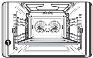 SAMSUNG NQ50C7935ES  -  NQ50C7935ES/EF - Réglage Cuisson haute température (Chaleur par le haut + Chaleur par le bas + Convection) - 1