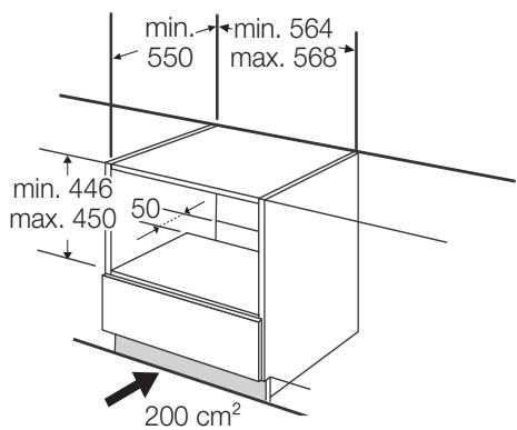 SAMSUNG NQ50C7935ES - NQ50C7935ES/EF - Einbau in einen Küchenschrank - 5