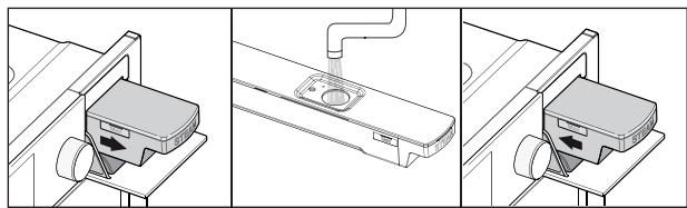 SAMSUNG NQ50C7935ES  -  NQ50C7935ES/EF - Remplissez le réservoir d'eau avant chaque utilisation - 1