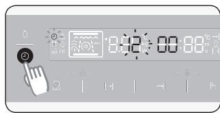 SAMSUNG NQ50C7935ES - NQ50C7935ES/EF - DE KLOK INSTELLEN - 2