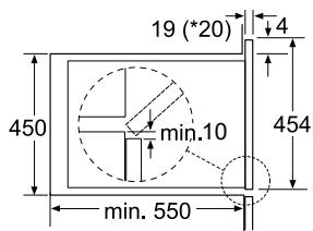SCHNEIDER SCFV4534N0 - Dimensions d'installation - 4