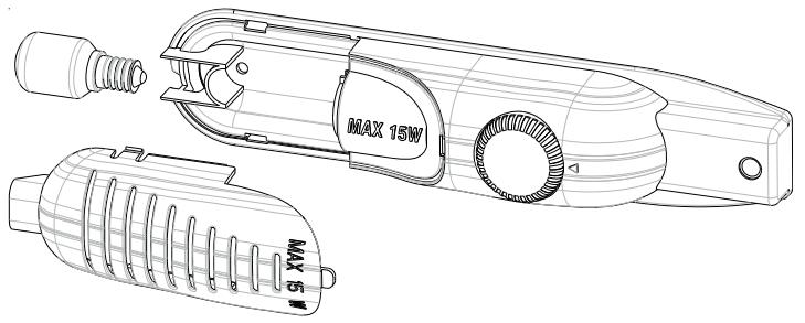 CANDY CRDS5162X - Replacing The Light Bulb - 1