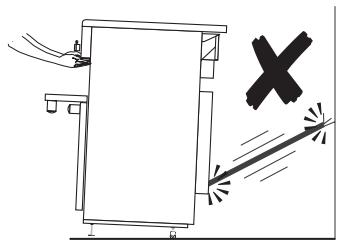 FALCON MODERN CEL 110 DUAL FUEL - Moving your cooker - 4