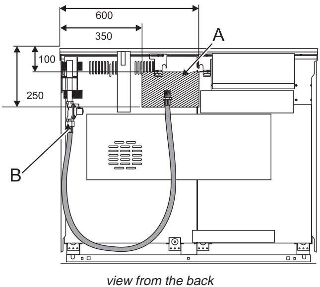 FALCON MODERN CEL 110 DUAL FUEL - Gas Connection - 1
