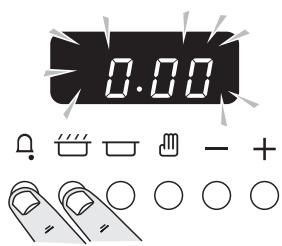 FALCON MODERN CEL 110 DUAL FUEL - To set the time of day - 1