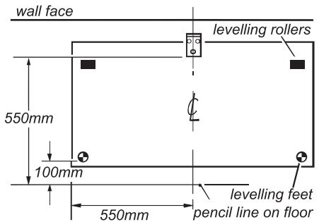 FALCON MODERN CEL 110 DUAL FUEL - Fitting the stability bracket - 1