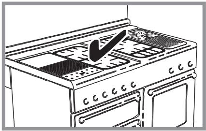 FALCON MODERN CEL 110 DUAL FUEL - GRIDDLE More about the griddle on page 8 - 1