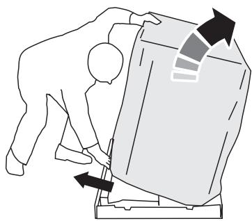 FALCON MODERN CEL 110 DUAL FUEL - Moving the Cooker - 1