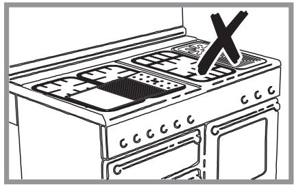 FALCON MODERN CEL 110 DUAL FUEL - GRIDDLE More about the griddle on page 8 - 2