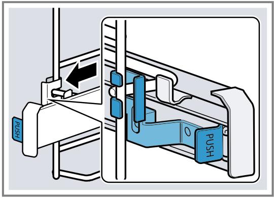 SIEMENS HB378G2S0 - Accrocher le rail télescopique - 4
