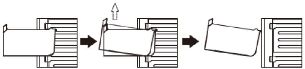 BRANDT BFC9560NX - Disassemble the bottom drawer - 1