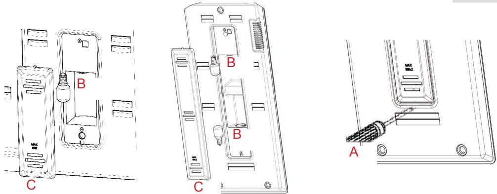 DE DIETRICH DKD1145S - Replacing the bulb - 1