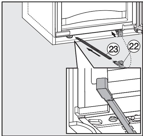 MIELE K 35442 IF - Uniquement pour un appareil avec une hauteur de niche à partir de 140 cm - 1