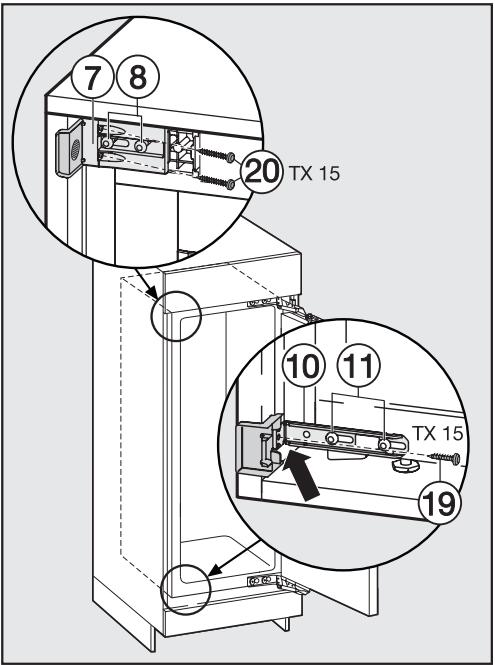 MIELE K 35442 IF - Encastrement de l'appareil - 2