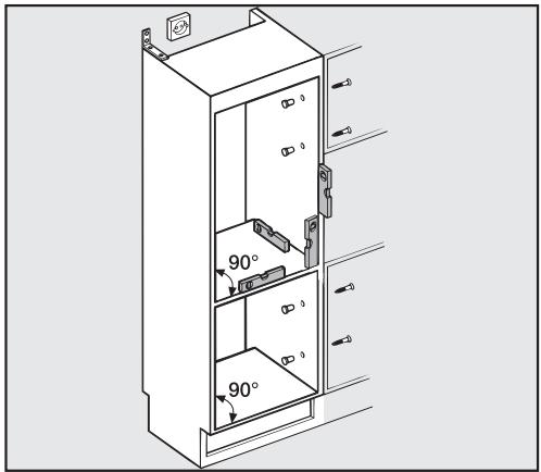 MIELE K 35442 IF - Porte du compartiment de congélation - 4