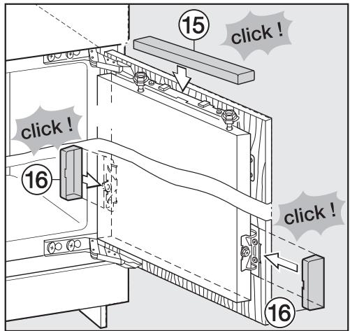 MIELE K 35442 IF - Réglage de la profondeur (z) - 1