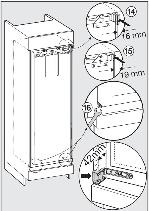 MIELE K 35442 IF - Encastrement de l'appareil - 1