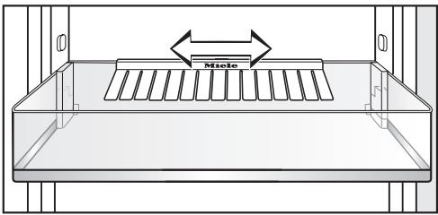 MIELE K 35442 IF - Modification de la position du cale-bouteilles - 1