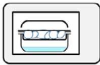 WHIRLPOOL COOK 30 - Volg het onderstaande proces (bijvoorbeeld voor pasta): - 8