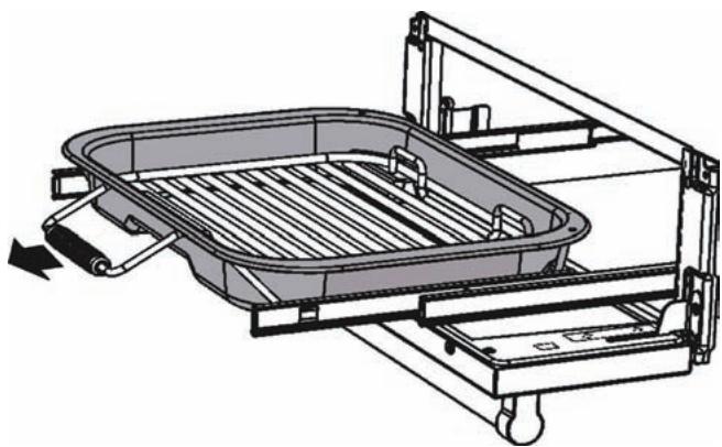 FALCON PROFESSIONAL 1092 DELUXE CT - Glide-Out™ grill - 1