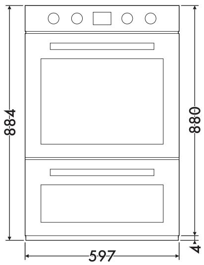 SMEG DOSF6920P1 - Fixation - 8