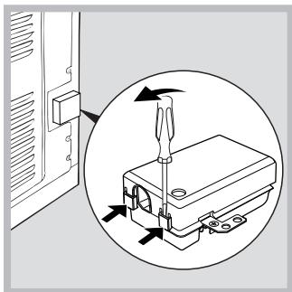 HOTPOINT FT8501ANHAS - Montaggio del cavo di alimentazione - 1