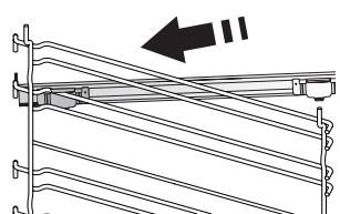 BAUKNECHT BIK9 P8TS2PT - Installer les grilles coulissantes (SELON le modèle) - 1
