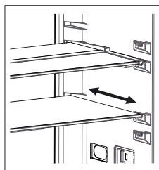 ARTHUR MARTIN AJF4850JOX - Adjustable glass shelf (In some models) - 1
