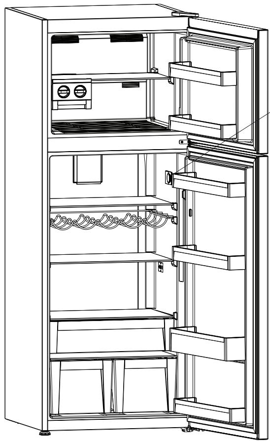 ARTHUR MARTIN AJF4850JOX - Niveau du thermostat : - 1