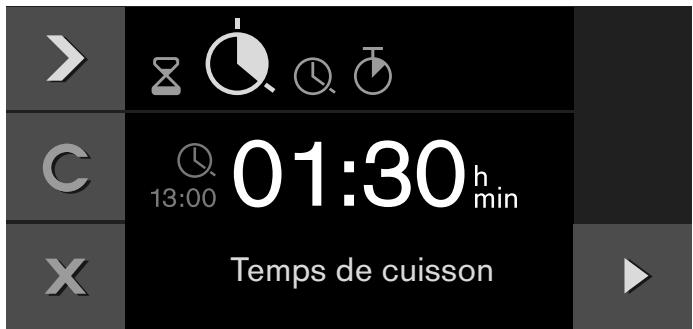 GAGGENAU BSP 251 130 - BSP251101 - Régler le temps de cuisson - 1