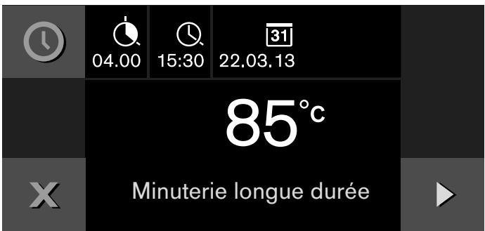 GAGGENAU BSP 251 130 - BSP251101 - Réglage de la minuterie longue durée - 1