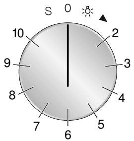 GAGGENAU BSP 251 130 - BSP251101 - Positions du sélecteur de fonction - 1