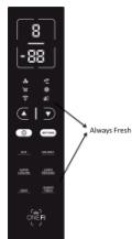 HOOVER HMNV 7184 DXT - OBERES VERTIKALES DISPLAY (FALLS VORHANDEN) - 2