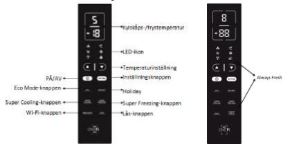 HOOVER HMNV 7184 DXT - VERTIKAL HUVUDDISPLAY (Endast pà vissa modeller) - 1