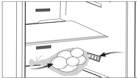 BEKO CN142230X A++ - Recommendations relatives au compartment des produits frais - 1