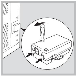 HOTPOINT FH 103 P IX HA S - Montaje del cable de alimentacion electrica - 1