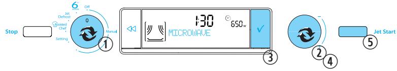 WHIRLPOOL JT378WH CRISP - Cuisson et réchauffage avec la fonction micro-ondes - 2