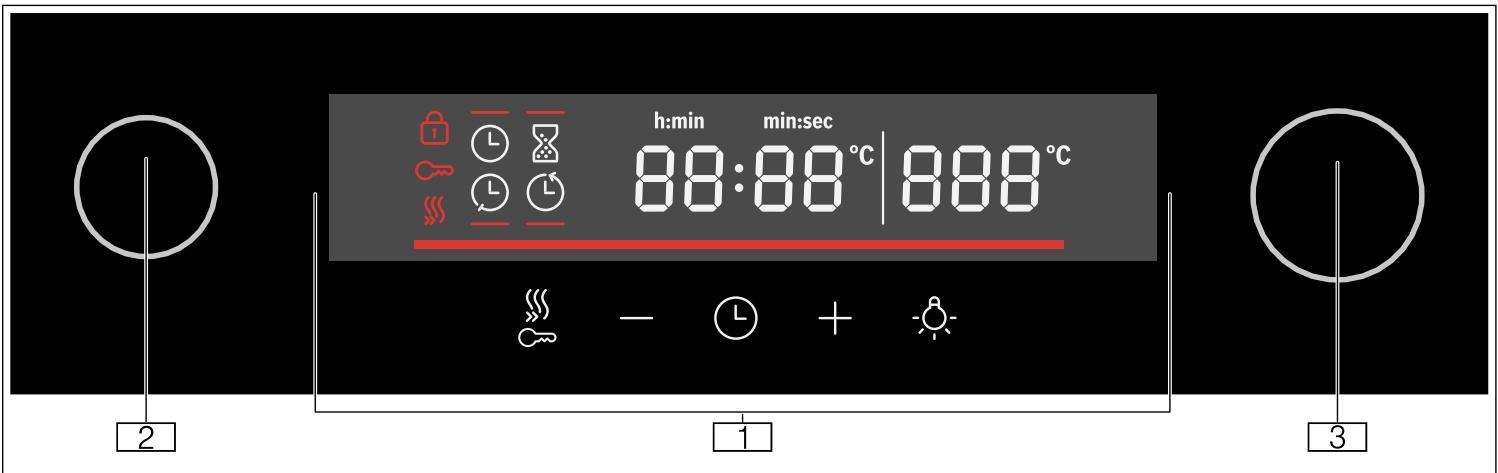 BOSCH VBD5780S0 - Painel de comandos - 1