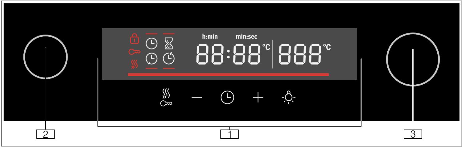BOSCH VBD5780S0 - Panel de mando - 1