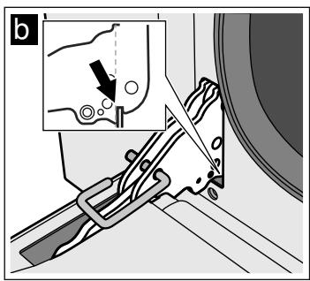 BOSCH VBD5780S0 - Encaixar a porta do aparelho - 2