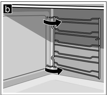 BOSCH VBD5780S0 - Detaching the shelf supports - 2