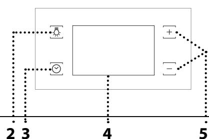 HOTPOINT FA4S544IXHA - PANNEAU DE COMMANDES - 2