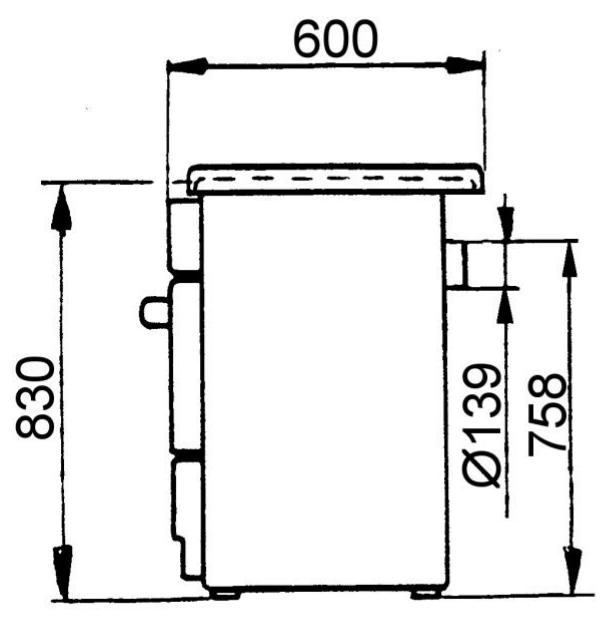 DEVILLE SAFRAN C08611 - Puissance Nominale en fonctionnement intermittent 3 / 4 houre : 10 kW - 1