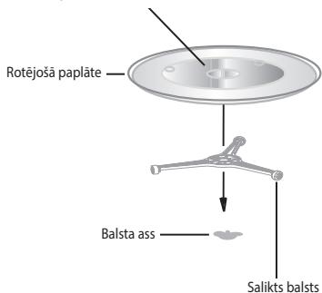 ECG MTD 2390 VGSS - ROTEJOSAS STIKLA PAPLATES IEVIETOŞANA - 1